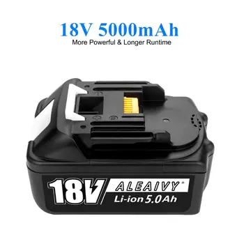 Z Polnilnik BL1860 Polnilna Batteries18V 6000mAh Litij-Ion baterija za Makita Baterija 18v 6Ah BL1840 BL1850 BL1830 BL1860B LXT400