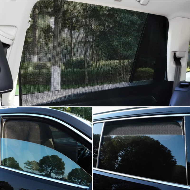 1pcs Avto Dodatki Magnetni Sonce Odtenek Auto UV Zaščito Zavese Strani Okna Dežnik Očesa sončnega Varstvo Okno Filmov