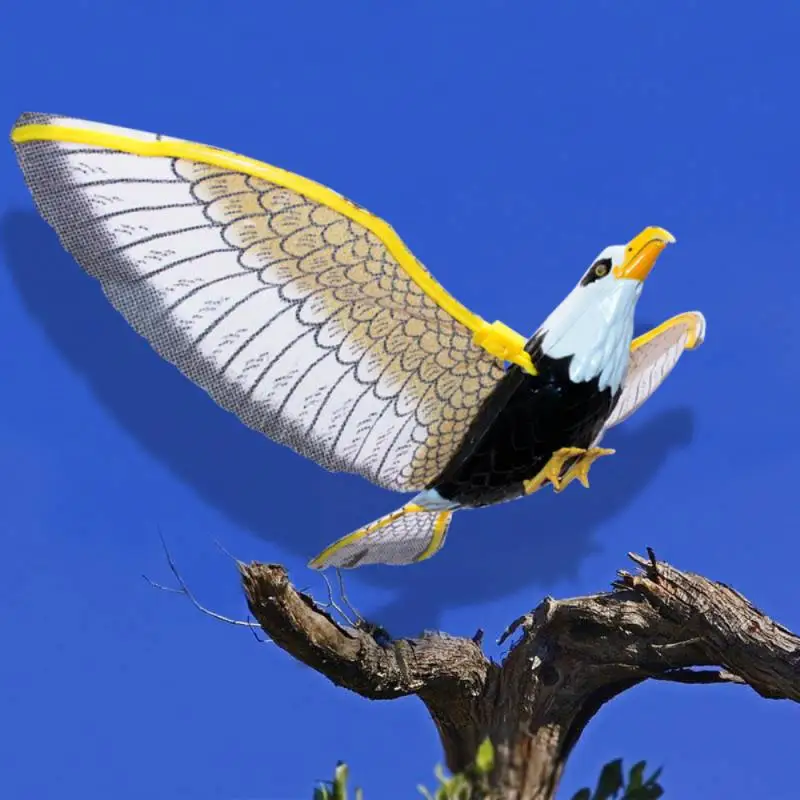 Najnovejši Ptica Z Glasbo Repelenti, Ki Visi Orel, Ki Plujejo Pod Ptice Scarer Vrt Dekoracijo Prenosni, Ki Plujejo Pod Ptice Vrt Dekoracijo 2021