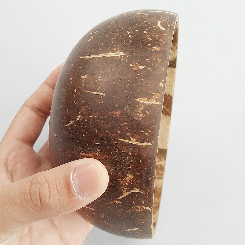 Naravno kokosovo skledo, pure, ki je primerna za uživanje hrane in pijače, ovsena kaša kaša sadna solata ramen prigrizek, uvoženih iz Vietnama