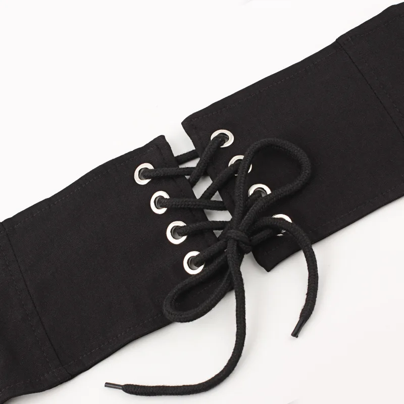 Širok ženski pas stretch elastična široko korzet pasu dekoracijo belo srajco pribor ceinture femme fajas QZ0023