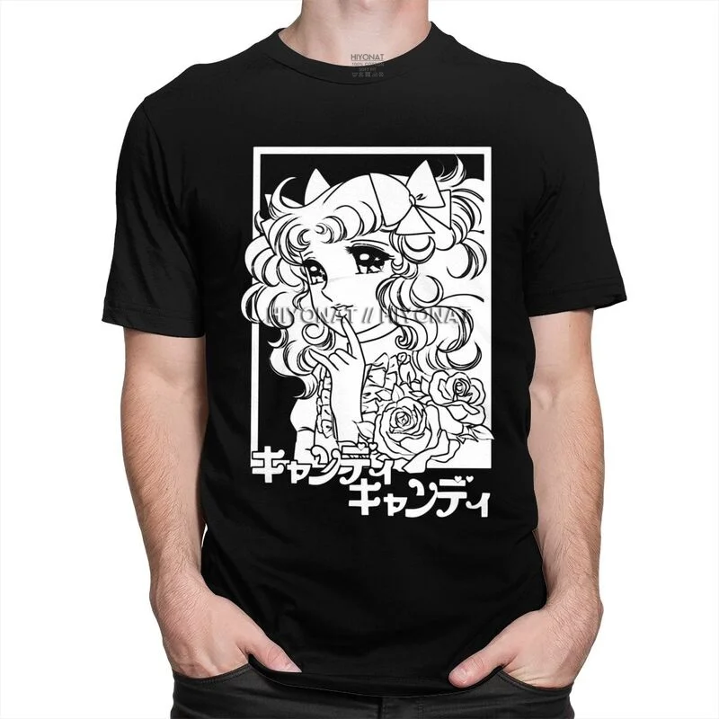 Kawaii Rose Versailles Tshirt Moški Kratek Rokav Anime Manga Lady Oscar Športna T Majica Bombaž T-shirt Harajuku Tee Blaga