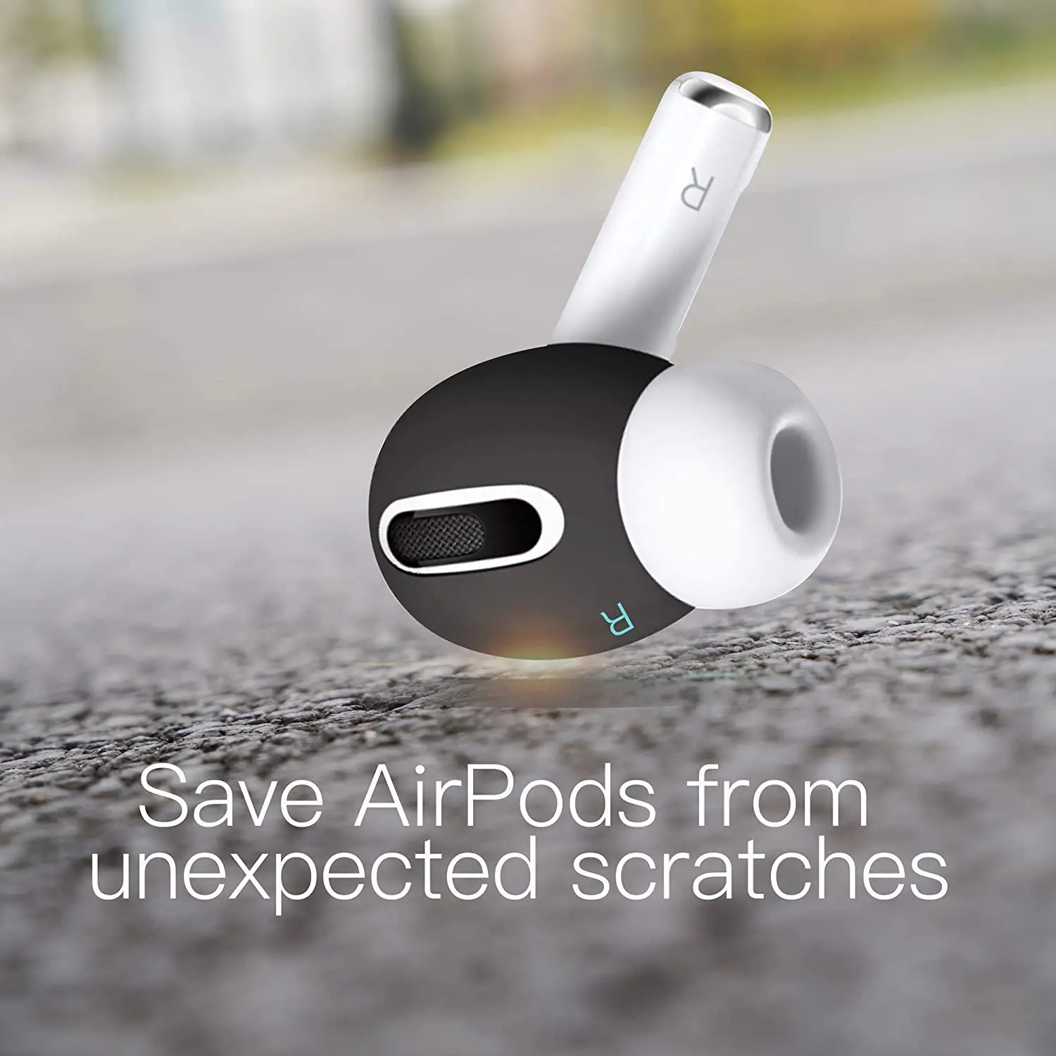 3 Pari/set 1:1 Naložljivih Silikona Primeru Cover za Apple AirPods Pro Primeru Anti-padec Uho Nasveti za Letalski Stroki Pro 3 Pribor