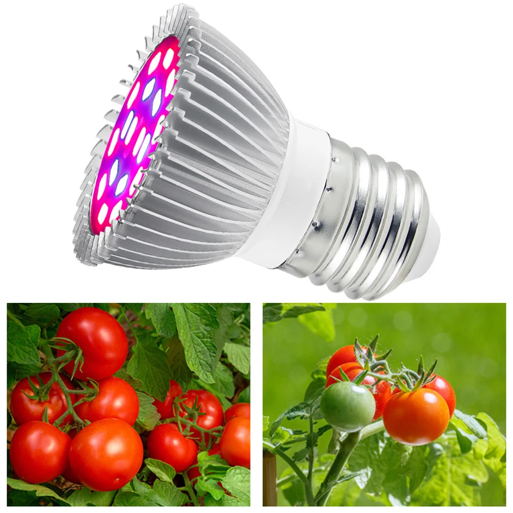 E27/E14 Led Grow Light Celoten Spekter Cob 18W LED Rast Žarnice Hydroponic Raste Lučka za Rastline Cvet