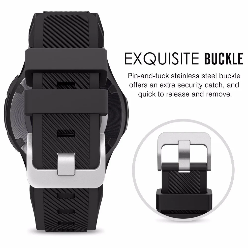 Za Samsung Galaxy Watch 3 41mm 45mm Pametno Gledati Trak Silikonski Šport Zapestja 20 mm 22 mm Watchband Zamenjava Dodatki