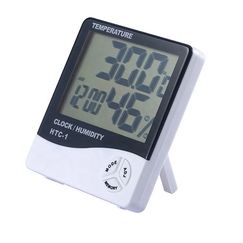 Termometer, Higrometer Za Merjenje Trepalnice Digitalni Avtomatske Elektronske Temperatura Vlažnost LCD-Zaslon Ličila Orodja