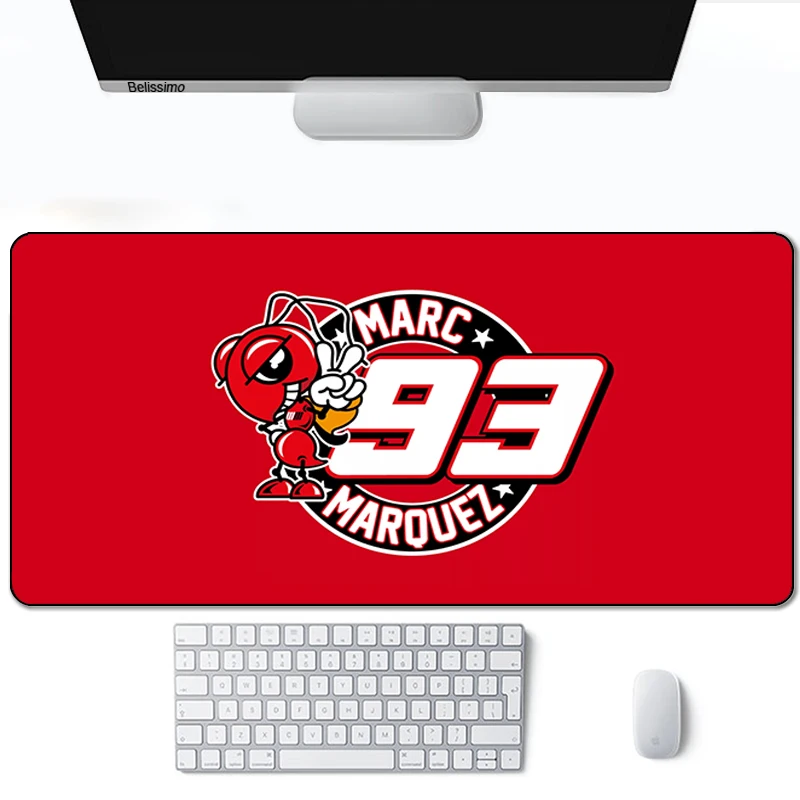 Marc Marquez 93 Mouse Pad gaming pripomočki hitrost mini pc Gamer desk Mat Laptop Tipkovnici Tabela tapis souris mousepad 90x40 csgo