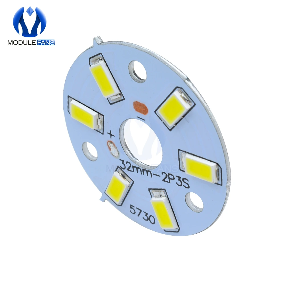 20PCS 3W 5730 SMD Svetlobe Odbor Bele LED Diode Led Svetilka SMD Plošča Označite Lučka Plošča
