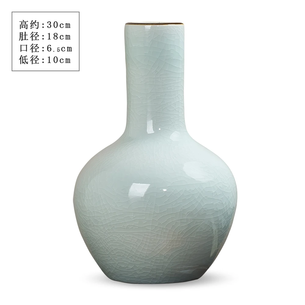 Kitajski Klasična Poslikane Keramične Vaze Visage Cvetlični Aranžma Vaze za Cvetje Namizni Decorazioni Casa Pribor EL50VA