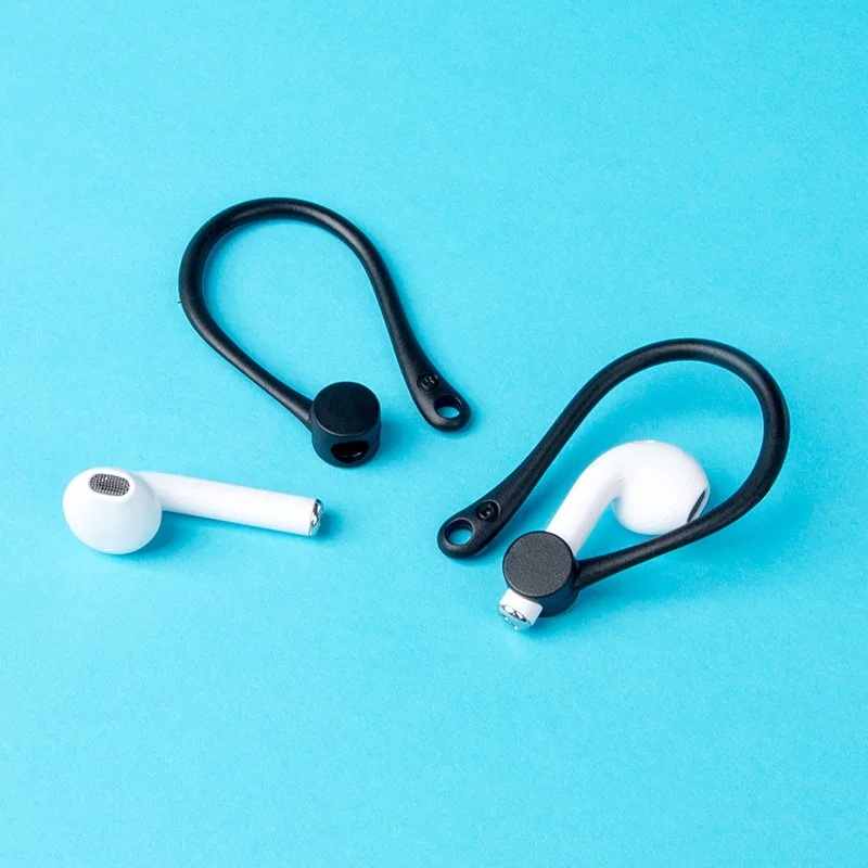 New Visoke Kakovosti Earhooks Prilogo Anti-izgubil Brezžične Slušalke Earhooks Držalo Za AirPods Zaščitna Delajo Za Zrak-stroki 1 2