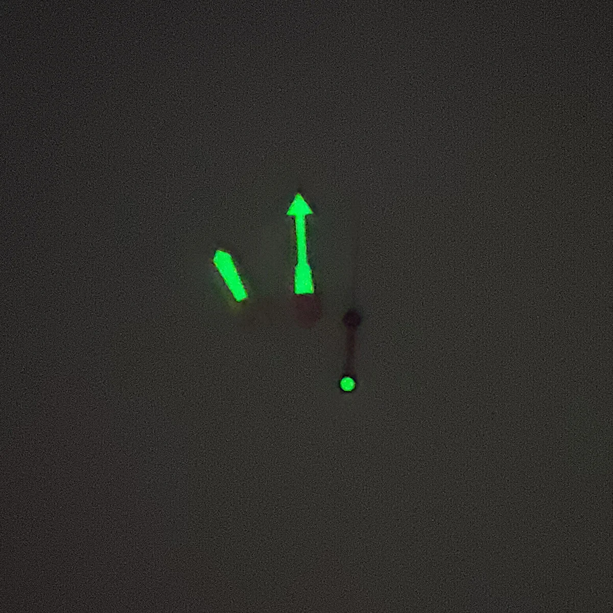 Pazi pribor watch kazalec NH35 kazalec zelena super svetlobna, primerna za NH35, NH36 gibanje A31