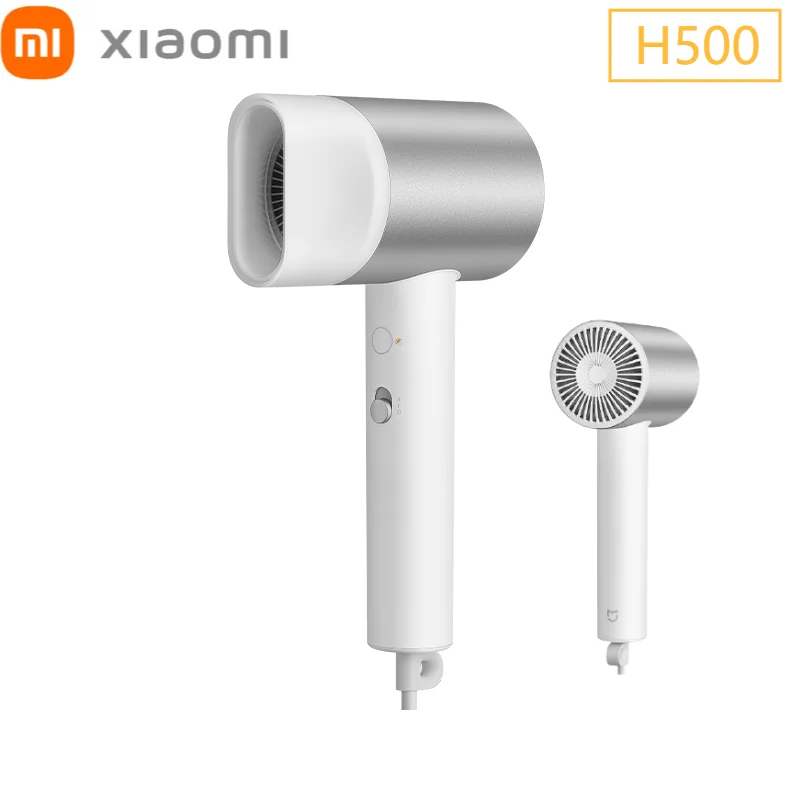Original Xiaomi Dvojno Vode ionski sušilnik za Lase H500 profesionalni sušilnik za lase Z Magnetno Sesalna Šoba Prenosni Xiaomi sušilnik za lase