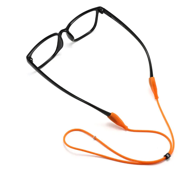 Zunanja Športna Očala Vrv Silikonski Nastavljiv Očala Verige Z Ušesu, Nogama Eyeglass Trak Niz Napeljite Kabel Imetnik Unisex