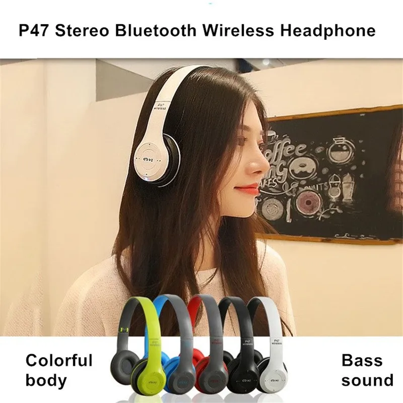 Brezžične Slušalke Zložljive Stereo Bas Bluetooth Slušalke Fant Dekle Čelada Darilo,s Mic USB Bluetooth 5.0 Adapter Za TV igre na Srečo