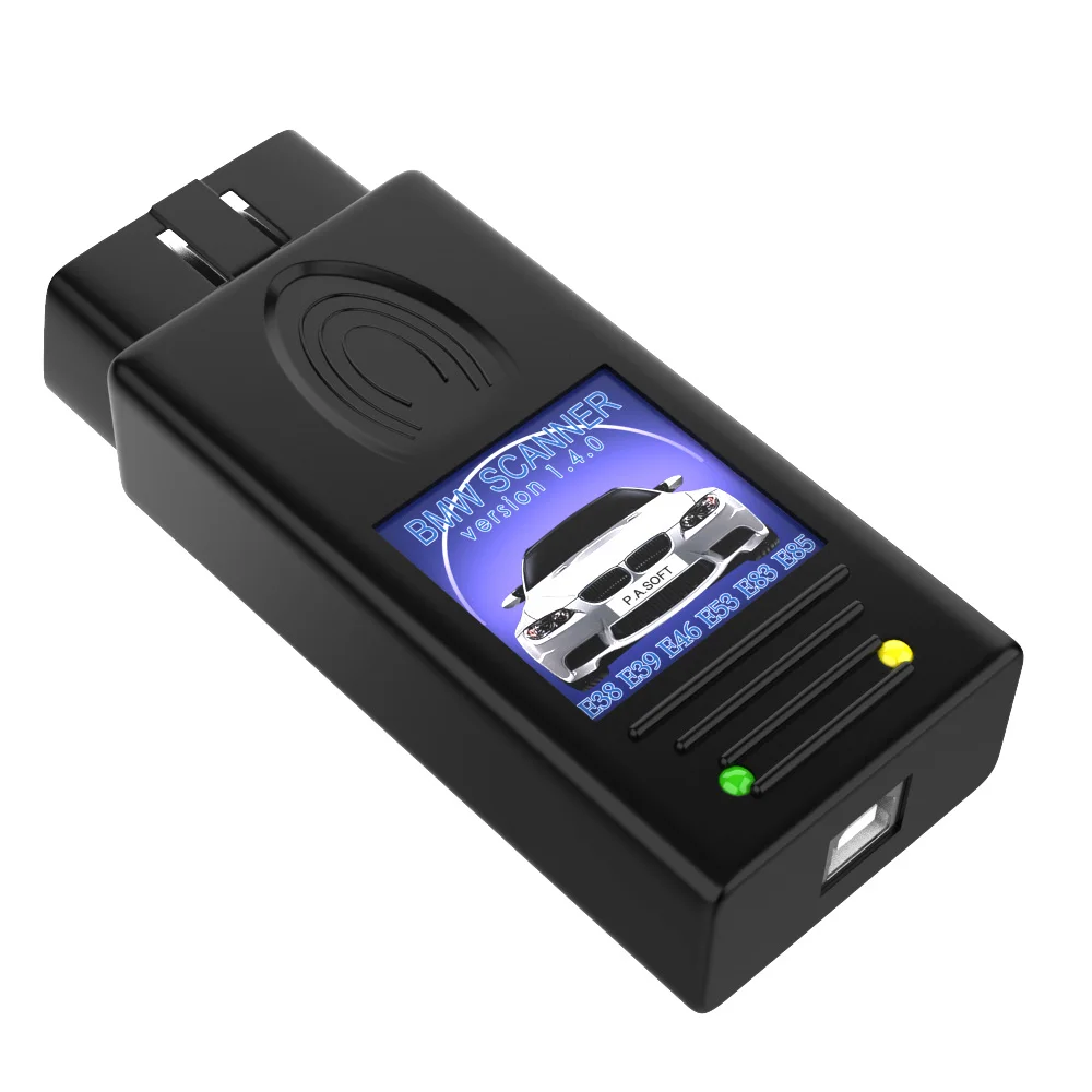 USB Diagnostični Vmesnik Za BMW Optičnega 1.4.0 Multi-Funkcijo Odklepanje Različica Za Windows XP Popravilo Orodja Avto Diagnostiko