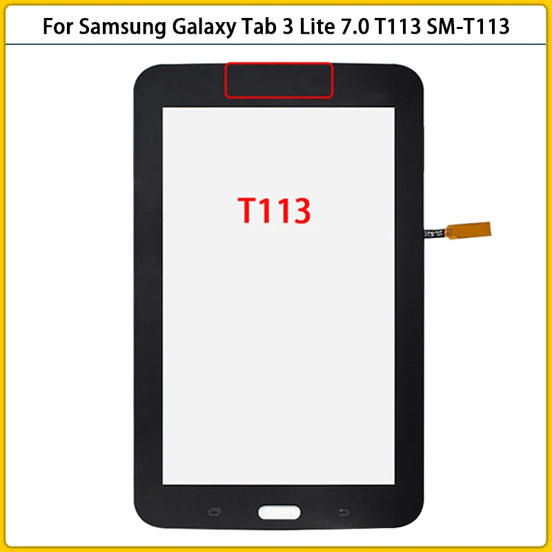 Novo T113 LCD zaslon na Dotik Za Samsung Galaxy Tab 3 Lite 7.0 T113 SM-T113 LCD-Zaslon, Zaslon na Dotik, Plošča Računalnike Zamenjajte Senzor