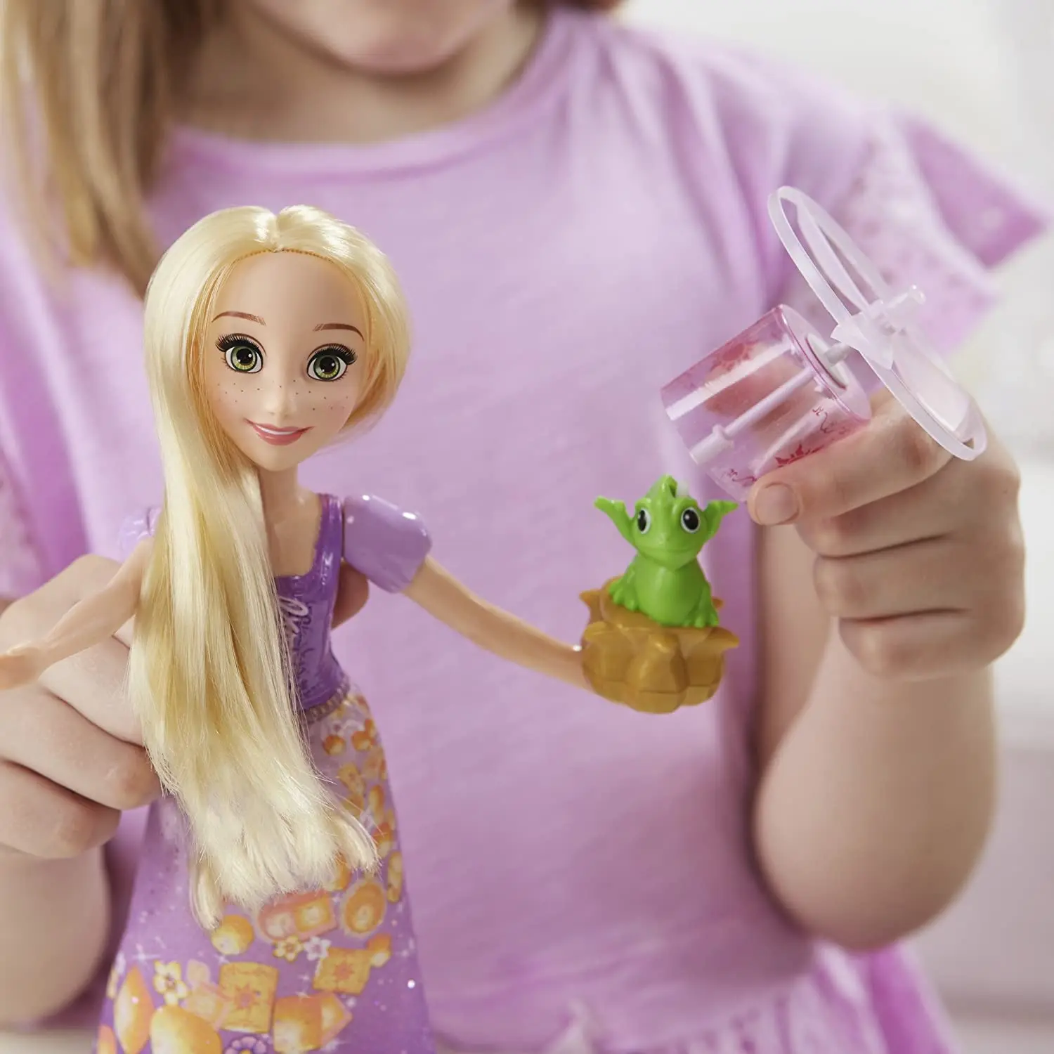 Hasbro Disney Princesa Plavajoče Luči Moda Lutka 18 CM Film c1291 Otrok Igrača Darilo za Rojstni dan