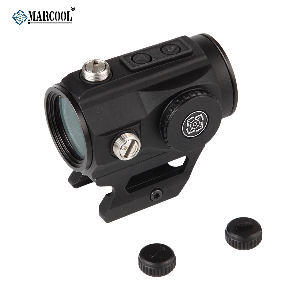MARCOOL 1x25 Red Dot Riflescope 2 MOA Mil-Dot Področje Night Vision Optični Glock polju Za Lov s Puško AR15 Strelnega orožja .223 .308