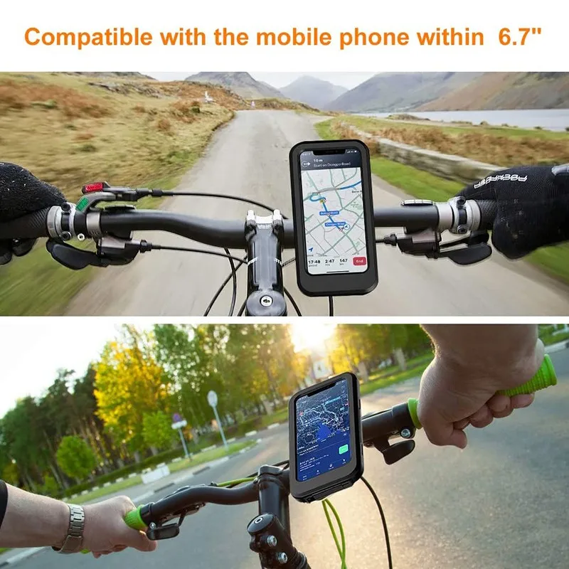 Nastavljiv Nepremočljiva motorno kolo, Kolo Nosilec za Telefon Primeru Moto Stojalo za Kolesa Krmilo Mobilni Telefon Podpira Vesa za Iphone