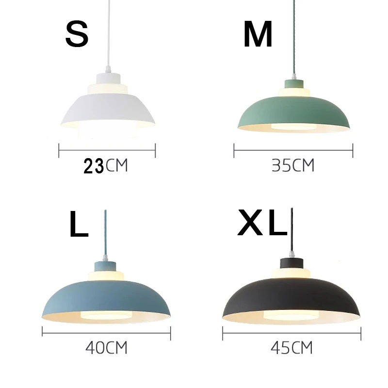 Preproste Zasnove, mizice Obesek Luči Domače Spalnice svetila Za Kuhinjo Dodatki E27 Visi Dekorativne LED Stropna Svetilka