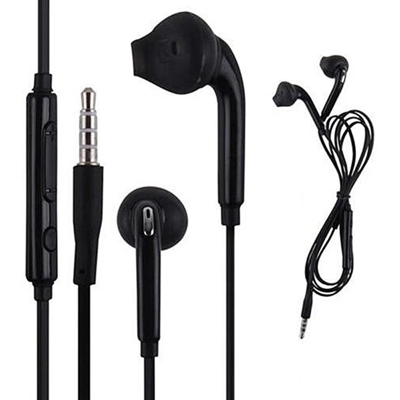 S6 Žične Slušalke 1pc 3,5 mm, V-Uho/Črna / Bela Visoko Kakovost Stereo Prenosni Modi Za Samsung Huawei Xiaomi Uporabo Slušalke