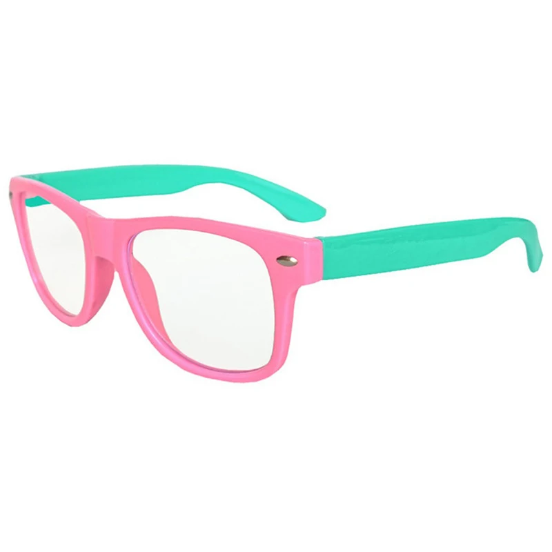 2021 Nov Modni za Otroke Anti-Blu-ray Očala za Moške in Ženske Ravno Očala Silikonska zaščitna Očala, Mehko Okvir