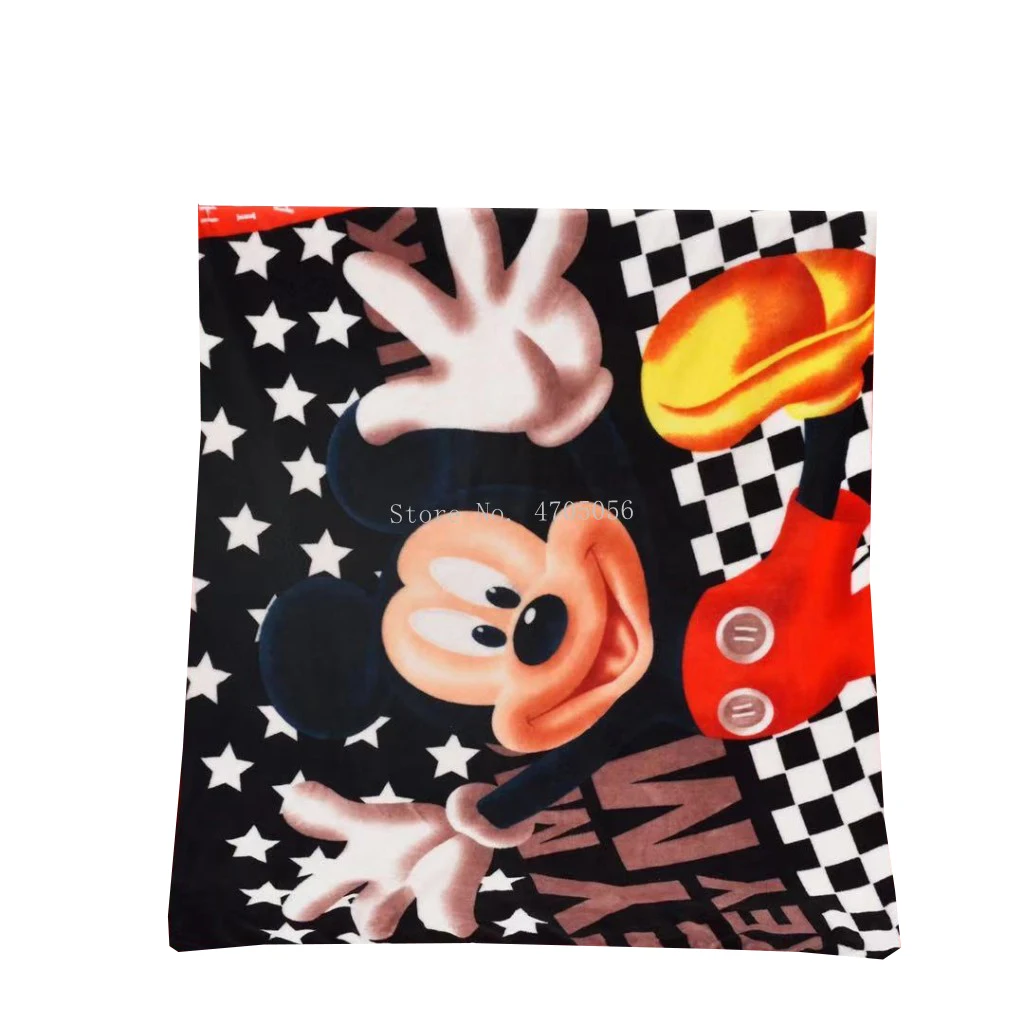 Disney Mickey Mouse Spiderman prešito Odejo Super Mehka Vrgel 100x140cm za Otroke Fantje Darilo Odeje na Jaslice Postelja Avto Kavč Pokrov