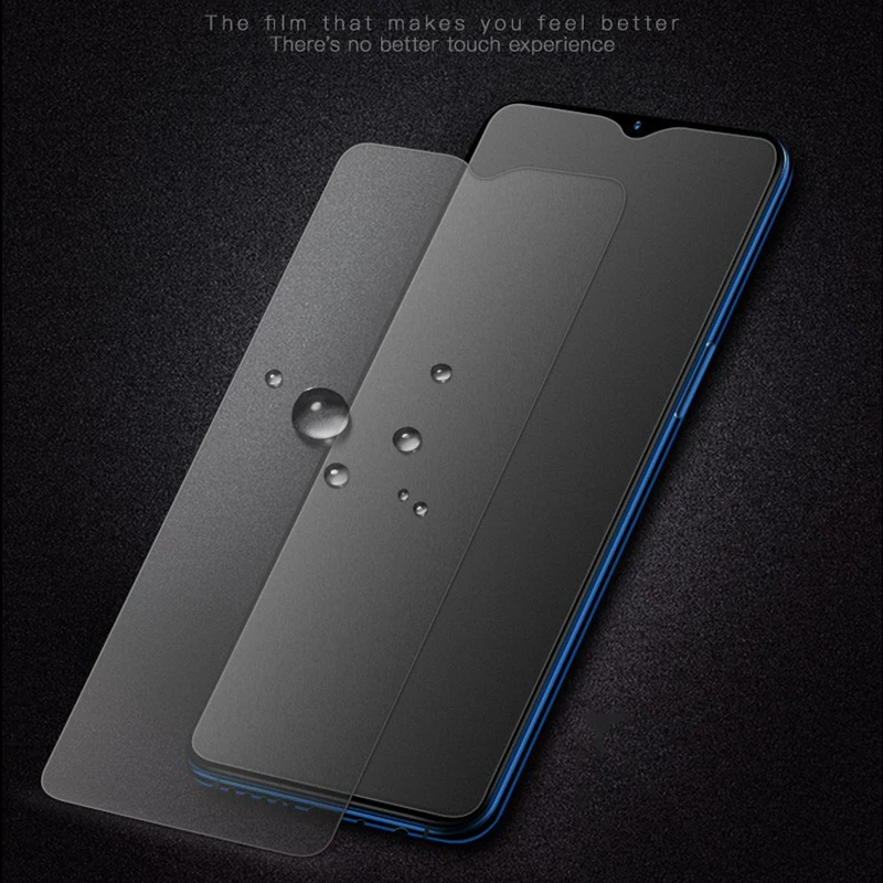 Exunton Screen Protector za Huawei Honor 8A Pro 8C 8X Max 8 Mat Motnega, Kaljeno Steklo za Čast 8 Lite Anti-fingerprint