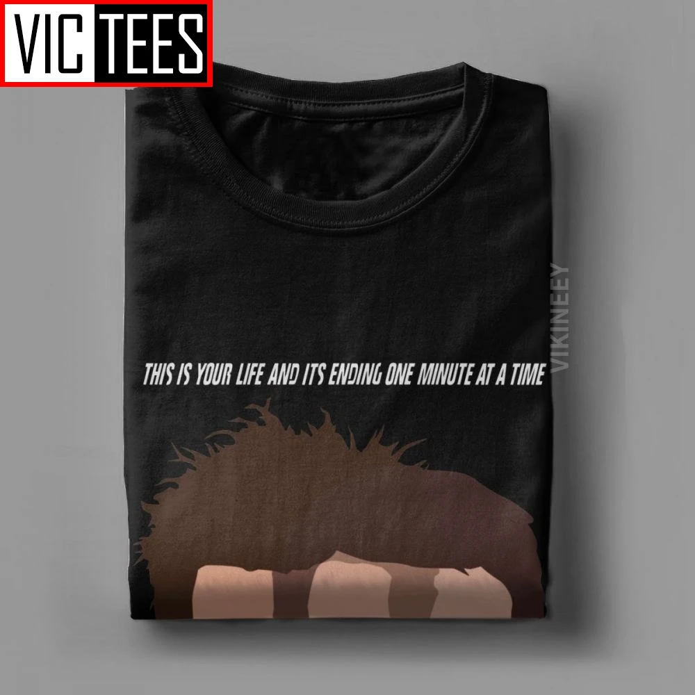 Predstavljajte si, Fight Club T Shirt za Moške Bombaž Priložnostne Tshirt Tyler Pravilo Carter Milo Film Camisas Hombre Darilo