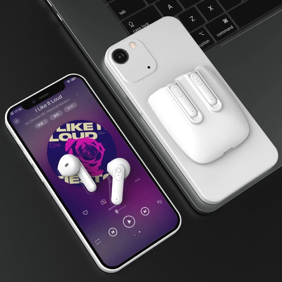 TWS Bluetooth 5.1 Slušalke Brezžično Polnjenje na Dotik za Nadzor Slušalke 9D Stereo Šport Nepremočljiva Čepkov Slušalke Z Mikrofonom