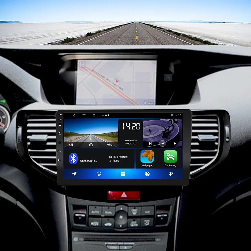 Android 10.1 Za Honda Accord 8 2008 2009 2010 2012 Multimedijski Predvajalnik Avto DVD Predvajalnik Navigacija GPS Radio 2 din
