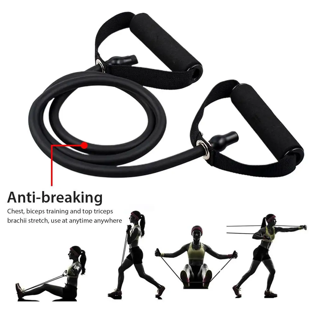 1PCS Odpornost Band Multi-Funkcionalne Mišice Joga Usposabljanje Vrv Trening za Moč Elastična Fitnes Usposabljanja Puller Oprema