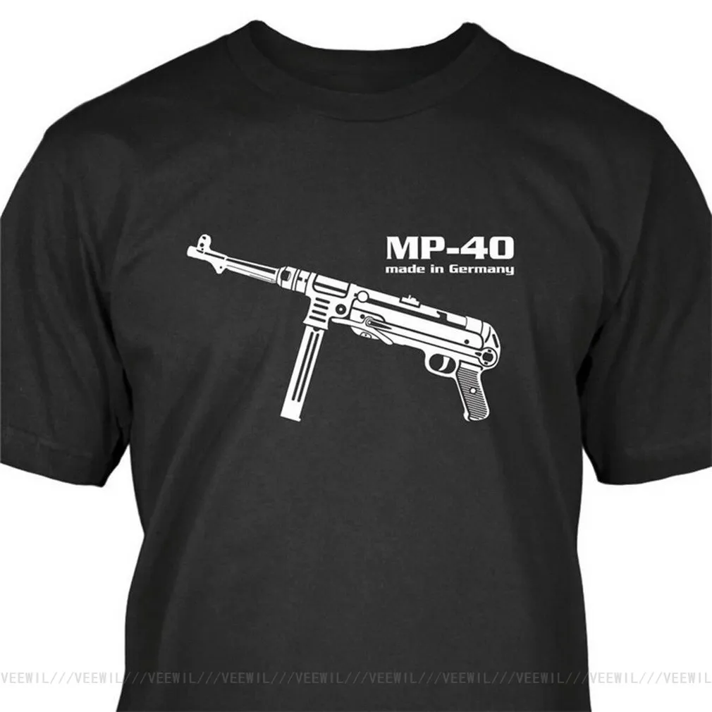 2020 Hipster Bombaž MP 40 Visoke Kakovosti T Shirt Mens Vrhovi Tee