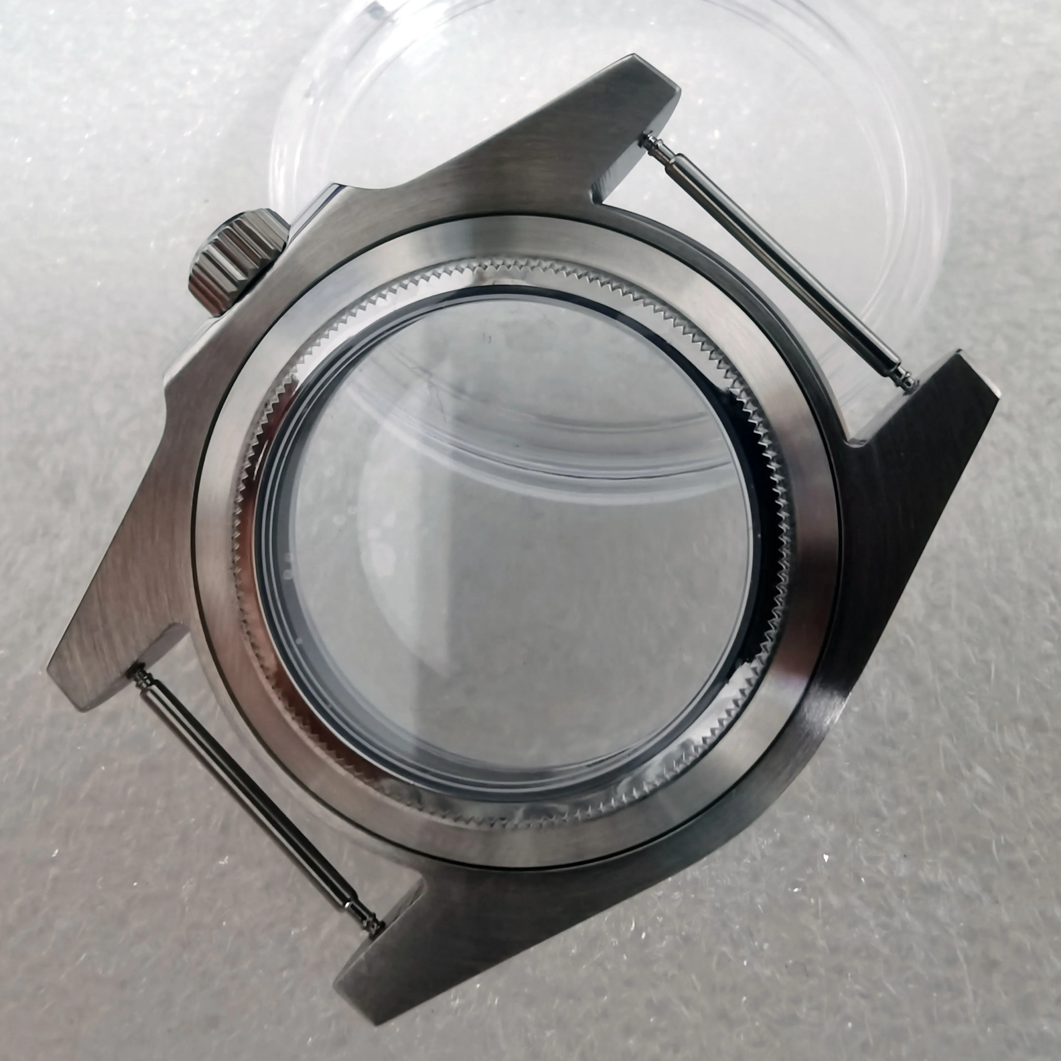 40 mm, iz Nerjavnega Jekla vidi skozi 100 m Sub Watch Primeru, Primerna Za Nh35 Avtomatsko Mehansko Gibanje Potapljanje 10atm