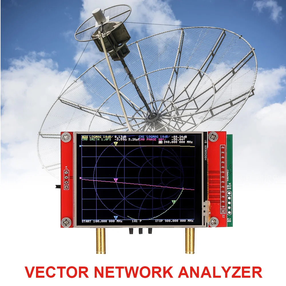 NanoVNA V2 3G Vektorski Analizator Omrežja Tester Antena Analyzer Kratkotalasni S-A-A-2 Nano Vna Kabel Tracker Ročni Analizator