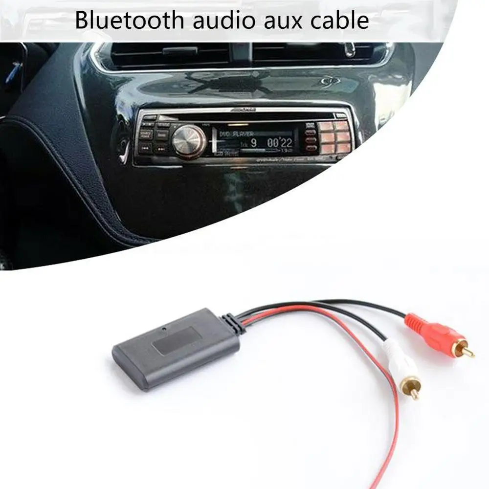 Univerzalni Bluetooth AUX Sprejemnik Modul 2 RCA Kabel Adapter Stereo Radio Avto E8B6 Za Tovornjak Vnos Auto Brezžični Glasbeni Avdio A5I6