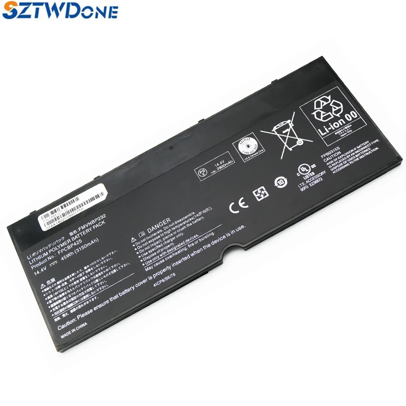 SZTWDONE FPCBP425 Laptop Baterija za FUJITSU Lifebook U745 T935 T904 FMVNBP232 fpb0315s 14,4 V 45WH
