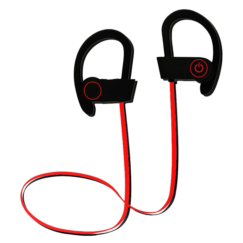 Tiptop Brezžične Slušalke Športne Vodotesne Slušalke HD Stereo V Uho Čepkov za Telovadnice, ki Teče Vaja Hrupa Preklic Slušalke