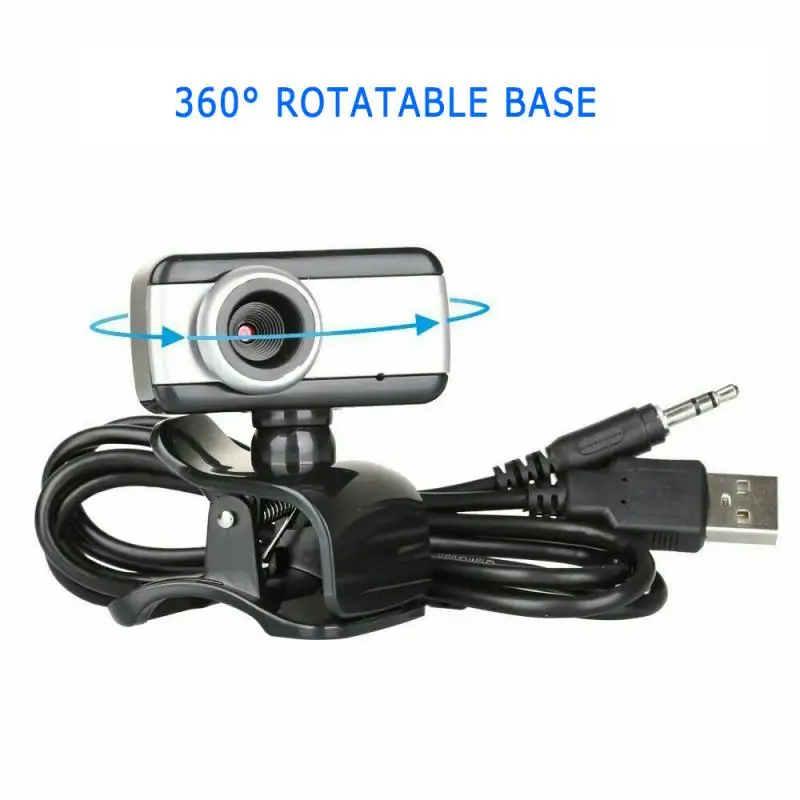 USB, HD Spletna kamera Z Mikrofonom, Spletna Kamera Prilagodljiv, Vrtljiv Design, Visoka Ločljivost Web Cam za Računalnik Prenosni RAČUNALNIK Desktop
