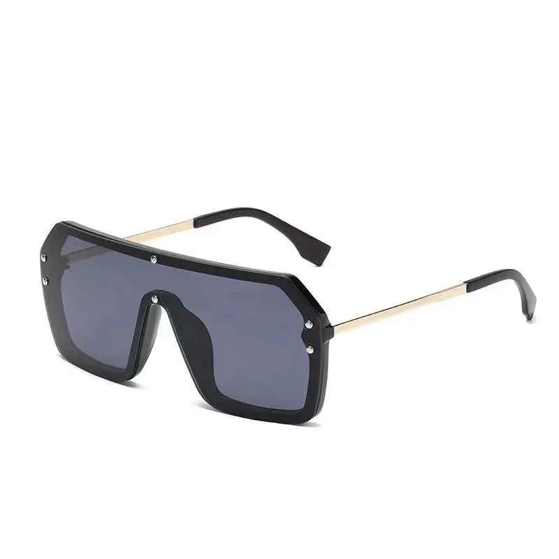 UV400 Moda Kvadratnih Modnih Odtenkih Velik Okvir Luksuzni Oversize Zrcali Gradient Moški Ženske sončna Očala Oculos de sol