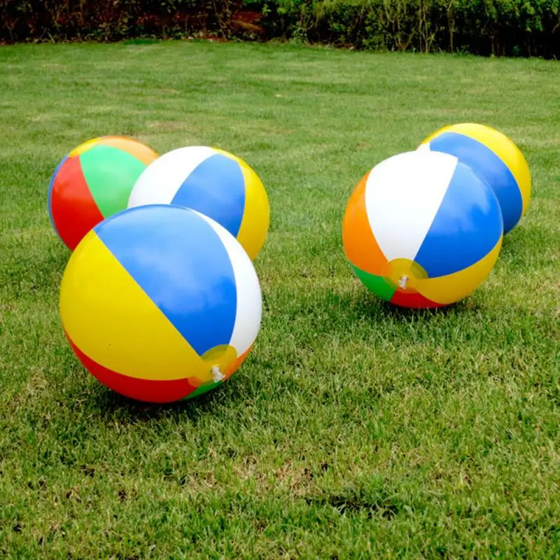 Napihljiva Žoga za Plažo Plaži, vaterpolo Napihljivi otroški Poletnih Športih na Prostem, Bazen Vodne Igrače Igrače Plaži