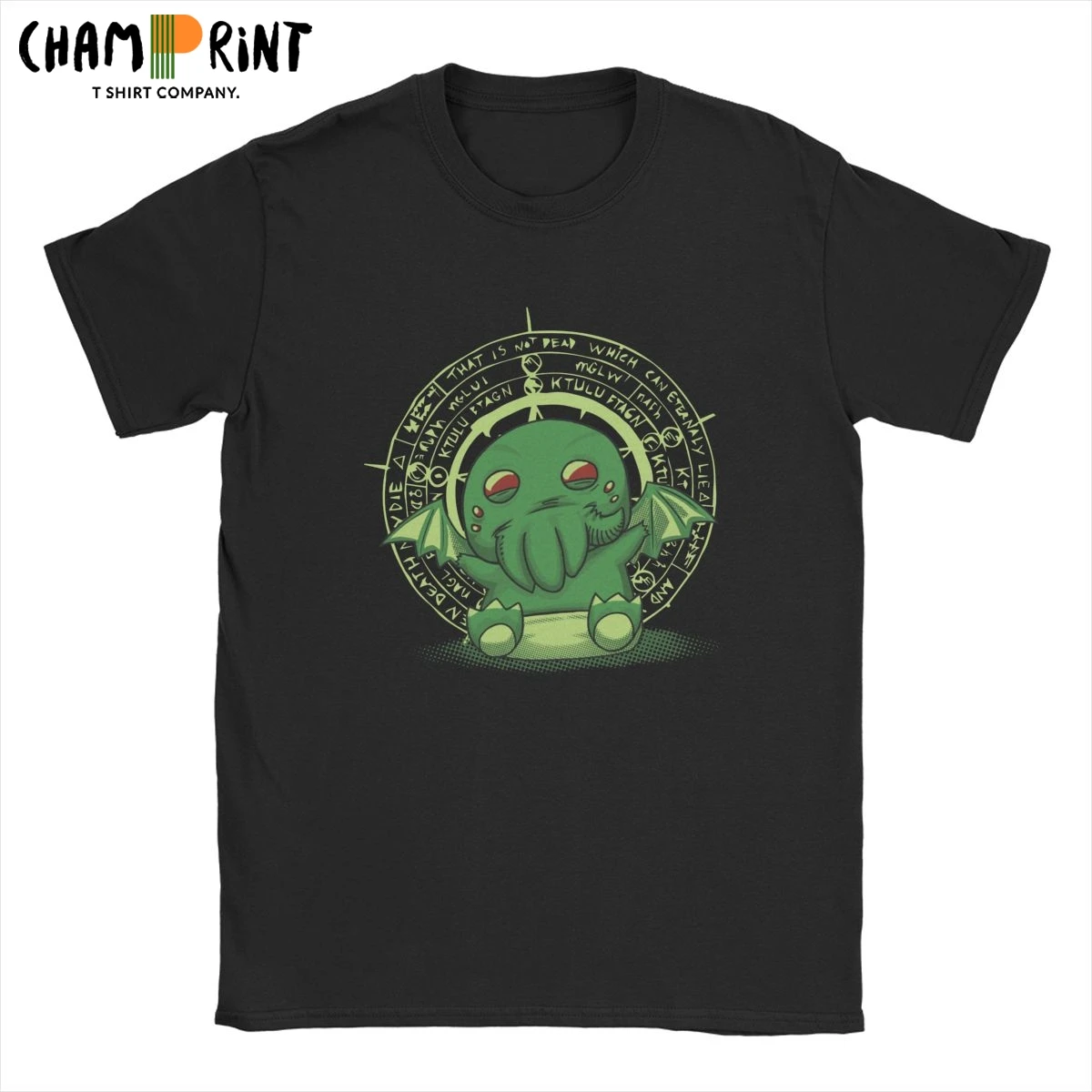 Littlest Starejših Bog Majice Moške Call of Cthulhu Lovecraft Novost Čistega Bombaža Tee Okrogle Ovratnik Shirt Kratek Rokav T Srajce