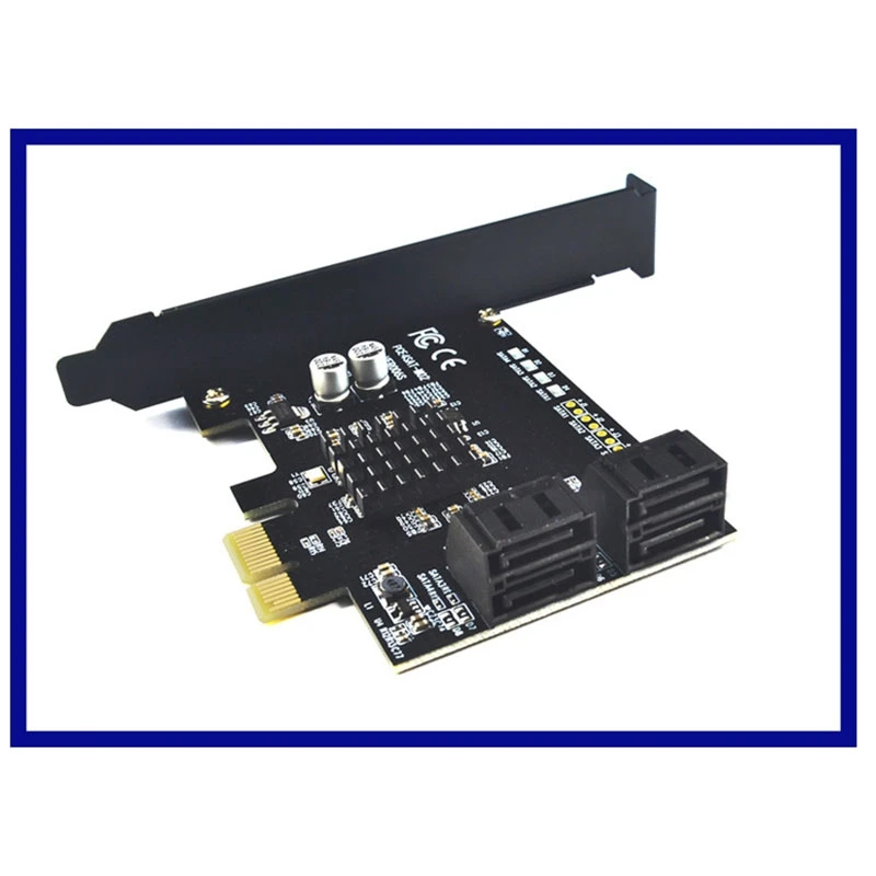 4-Portni SATA III 6Gbps PCIE RAID Krmilnik Gostitelja Sim Podpira HyperDuo SSD Hierarhično IPFS Trdi Disk Vrata Množitelj