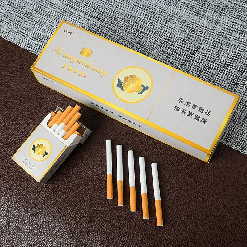FuRongDiHuang Zeliščni Čaj Dim Debele Branck Zdravo Cigaret Brez Nikotina Tobak