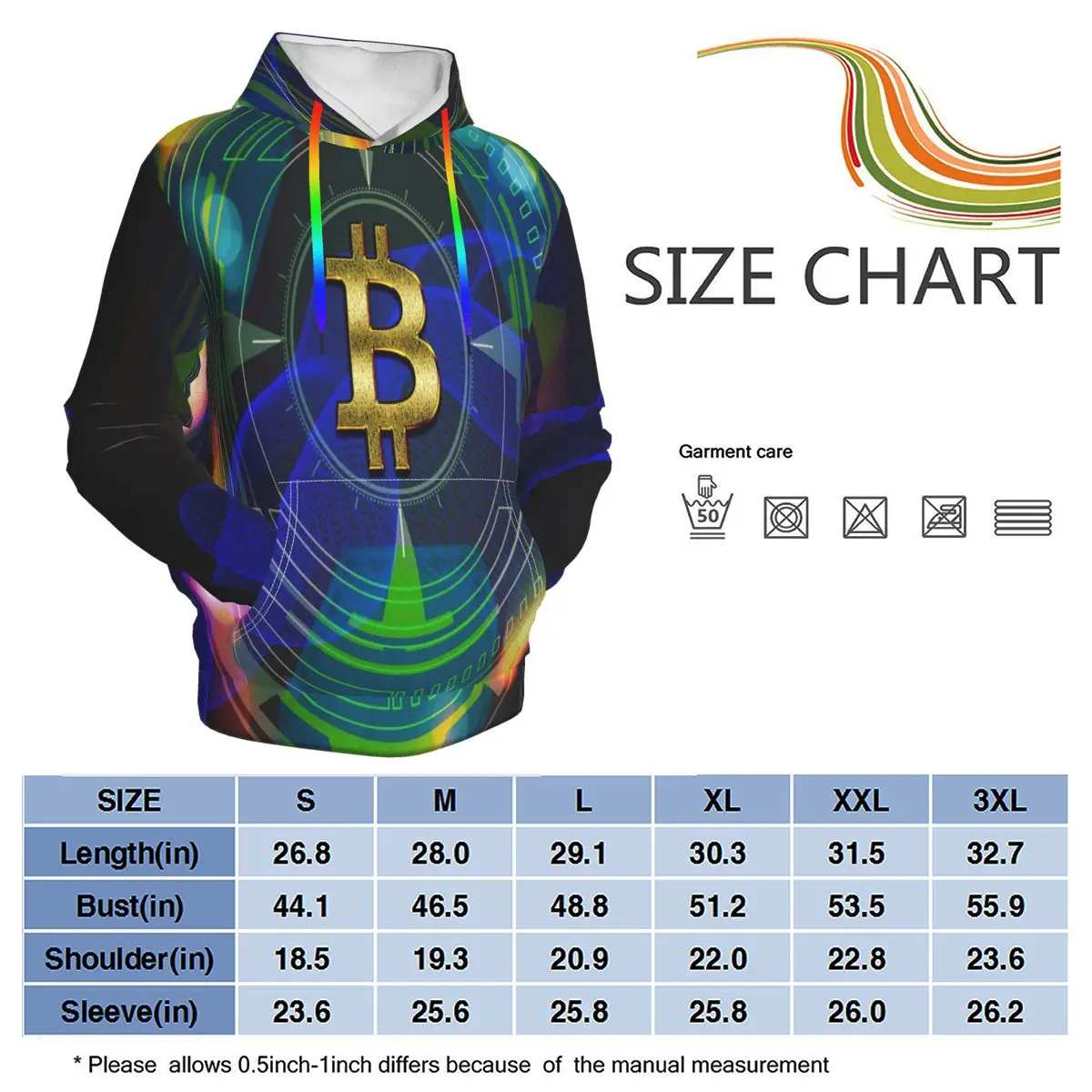 Šifrirana Bitcoin 3D Tiskanih Modni Moški pulover s kapuco Harajuku Ulične Puloverju Jeseni Unisex Majica Priložnostne Jakno, Trenirko