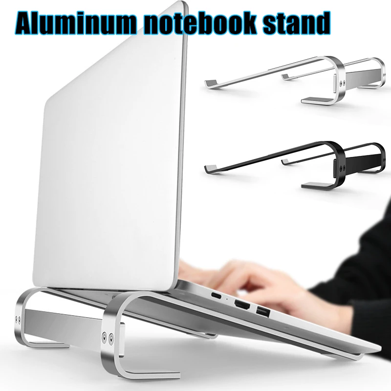 Laptop Stand Aluminij Zlitine Računalnik Odvajanje Toplote Stojalo Za Prenosni Računalnik Višina Povečala Prenosni Prenosni Nosilec Nosilec Za Pribor