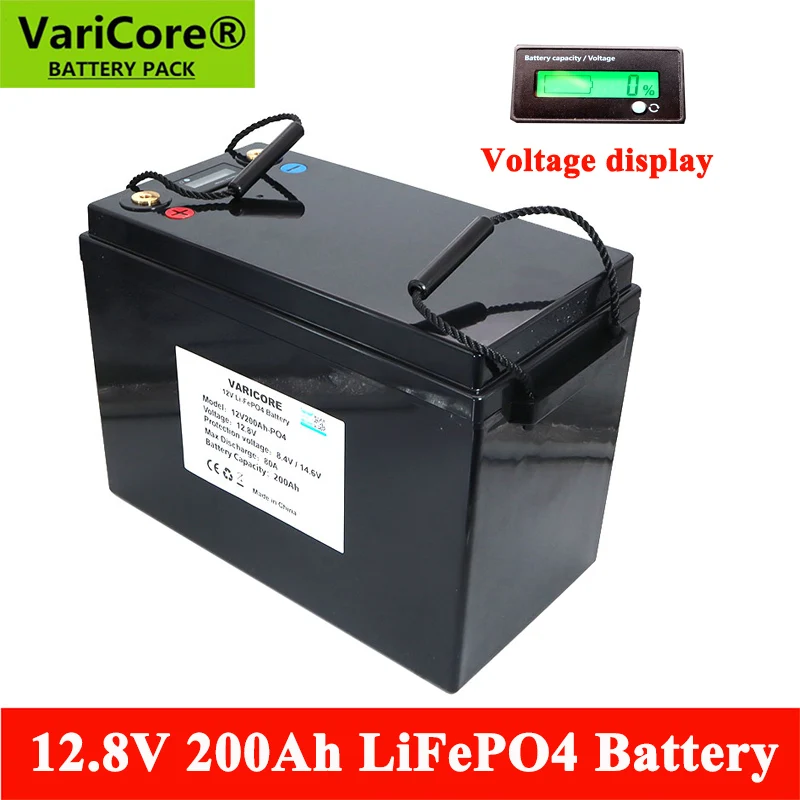 12V 200Ah 280Ah 310Ah LiFePO4 baterije 12.8 V Litij-železo phospha Za RV Avtodomi Golf Voziček Off-Road Off-grid Sončne Veter baterije