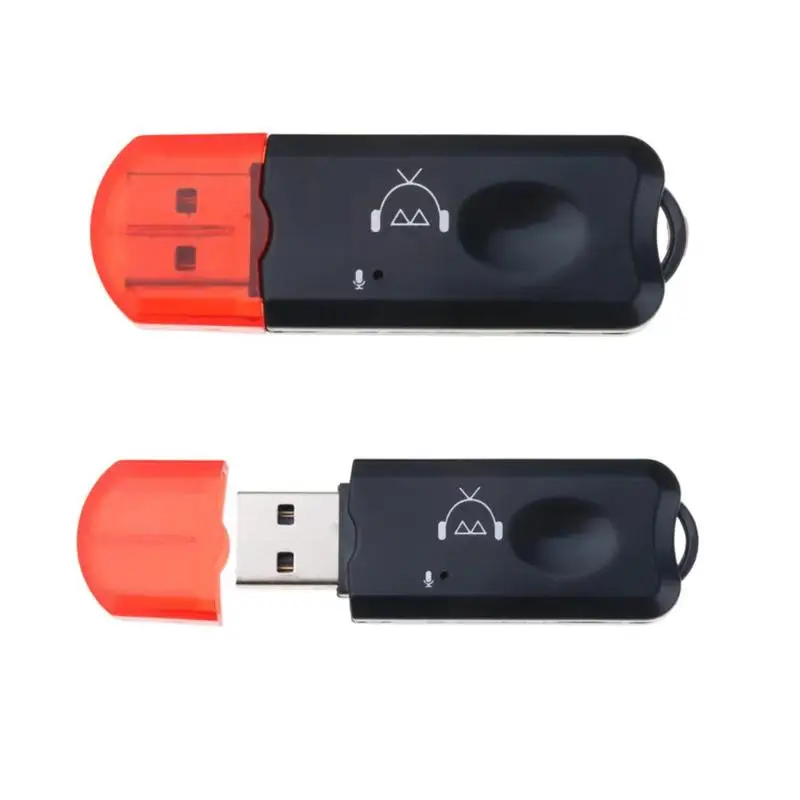 Moda Mini Brezžična tehnologija Bluetooth-združljiv Komplet za vgradnjo v Roke, 3.5 mm Jack za Zvok Sprejemnik Adapter Rdeče Modro Barvo Lahko Izbirate