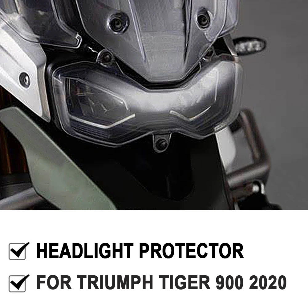 NOVO motorno kolo Akril 2020 ZA Triumph Tiger 900 TIGER900 Svetlobe Pokrov Zaščitnega Smerniki Zaščitnik