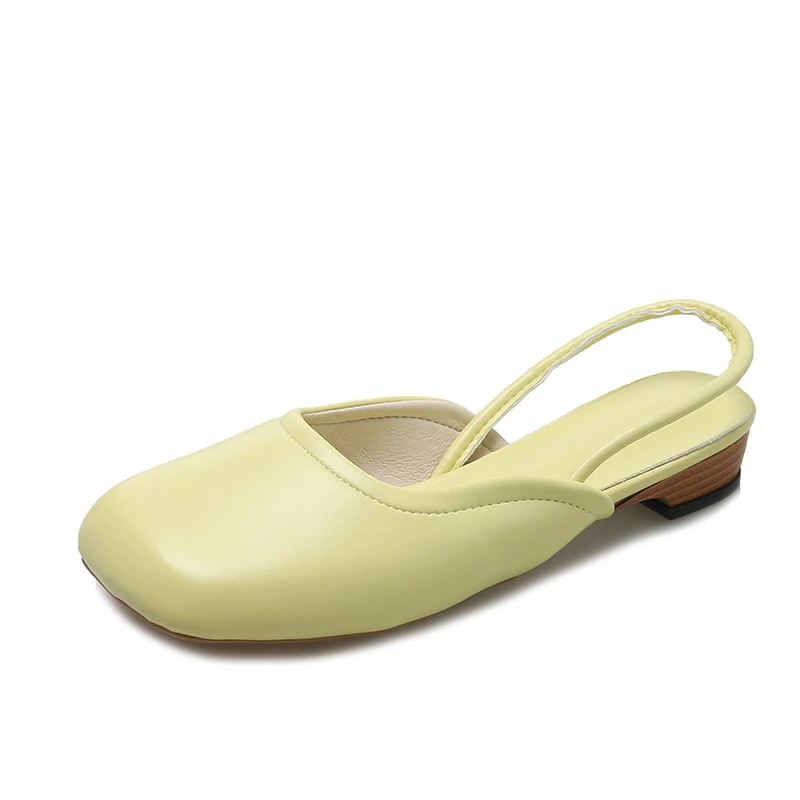 2021 poletni sandali ženske modni kvadratni toe čevlji ženske plaži čevlji mul čevlji stranka obleko ženske čevlje